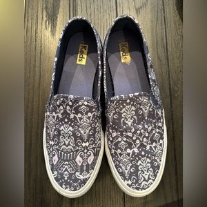 Keds Double Decker Mosaic Slip On Size 9 women’s.  EUC